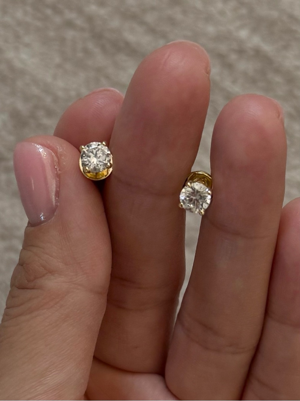 Melinda Maria Studs From the “got a raise” stud set